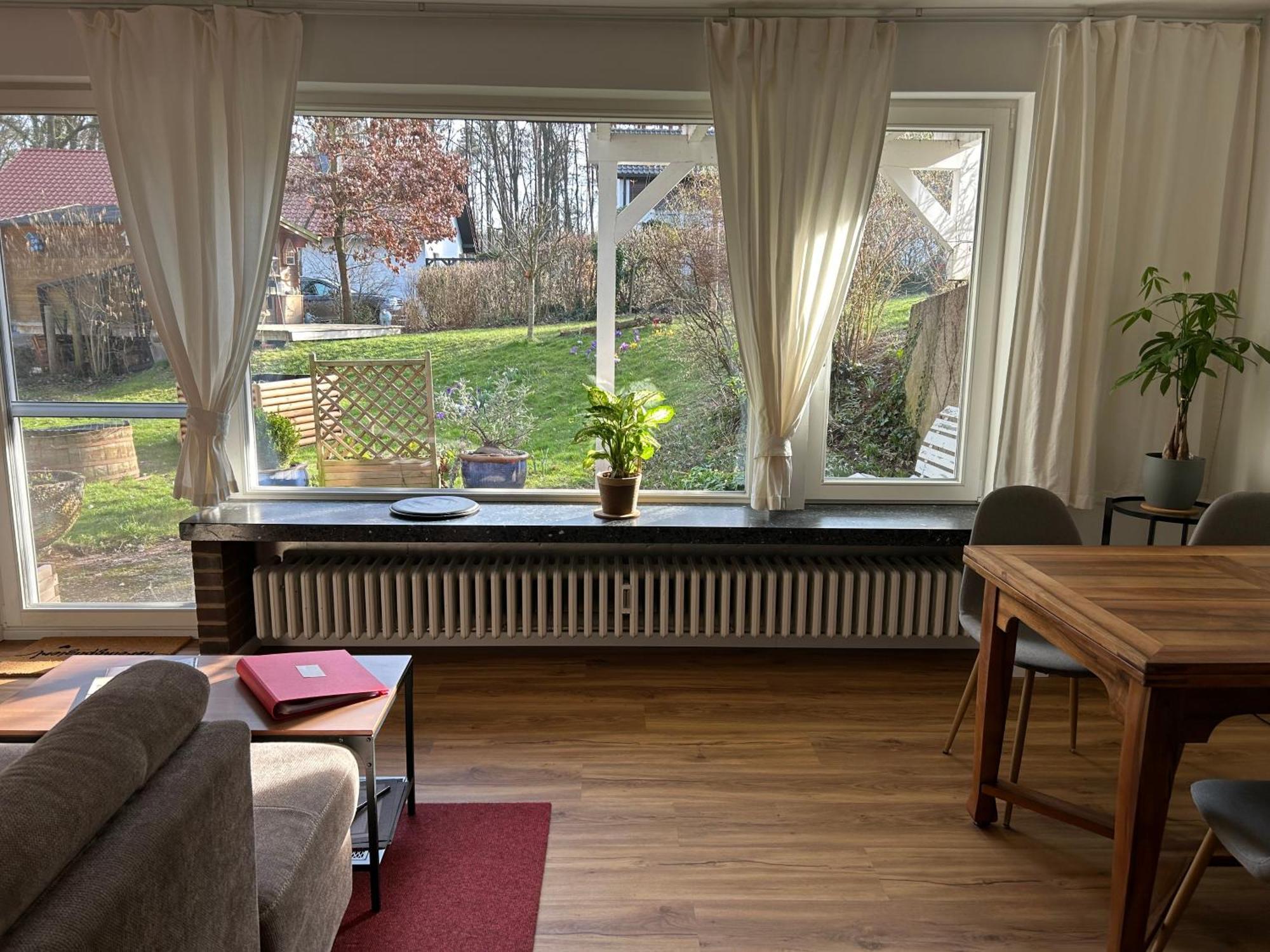 Ruhige Ferienwohnung „Suedhang“ Direkt Am Wald Bad Arolsen Esterno foto